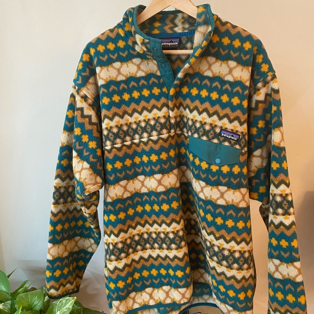 Patagonia Synchilla Snap Pullover - Patterned